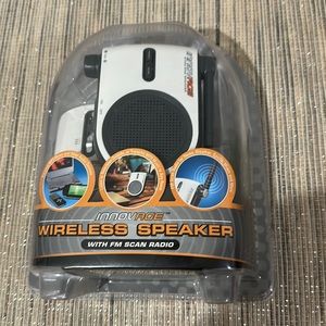 Innovage Wireless speaker with FM Scan Radio